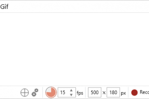 开源 GIF 动画录制剪辑工具 ScreenToGif v2.37.2