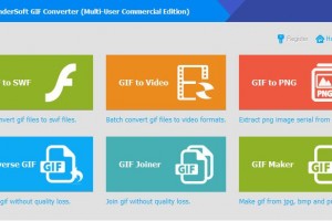 GIF转换工具 ThunderSoft Video to GIF Converter v5.4.0 / GIF Converter v5.3.0 (GIF to Video、to SWF、to PNG